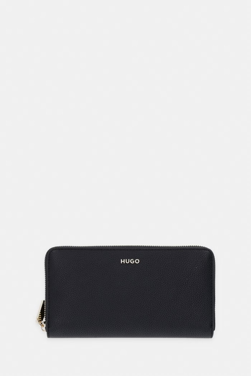 HUGO peňaženka dámska z imitácie kože Orin 2.0 ZipA Wallet