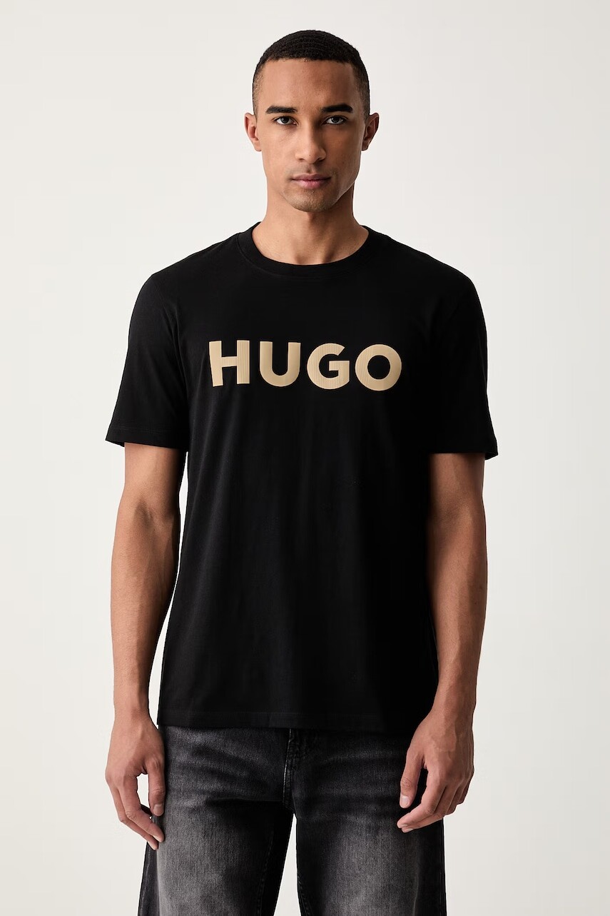 HUGO tričko pánske bavlnené Dulivio_U263