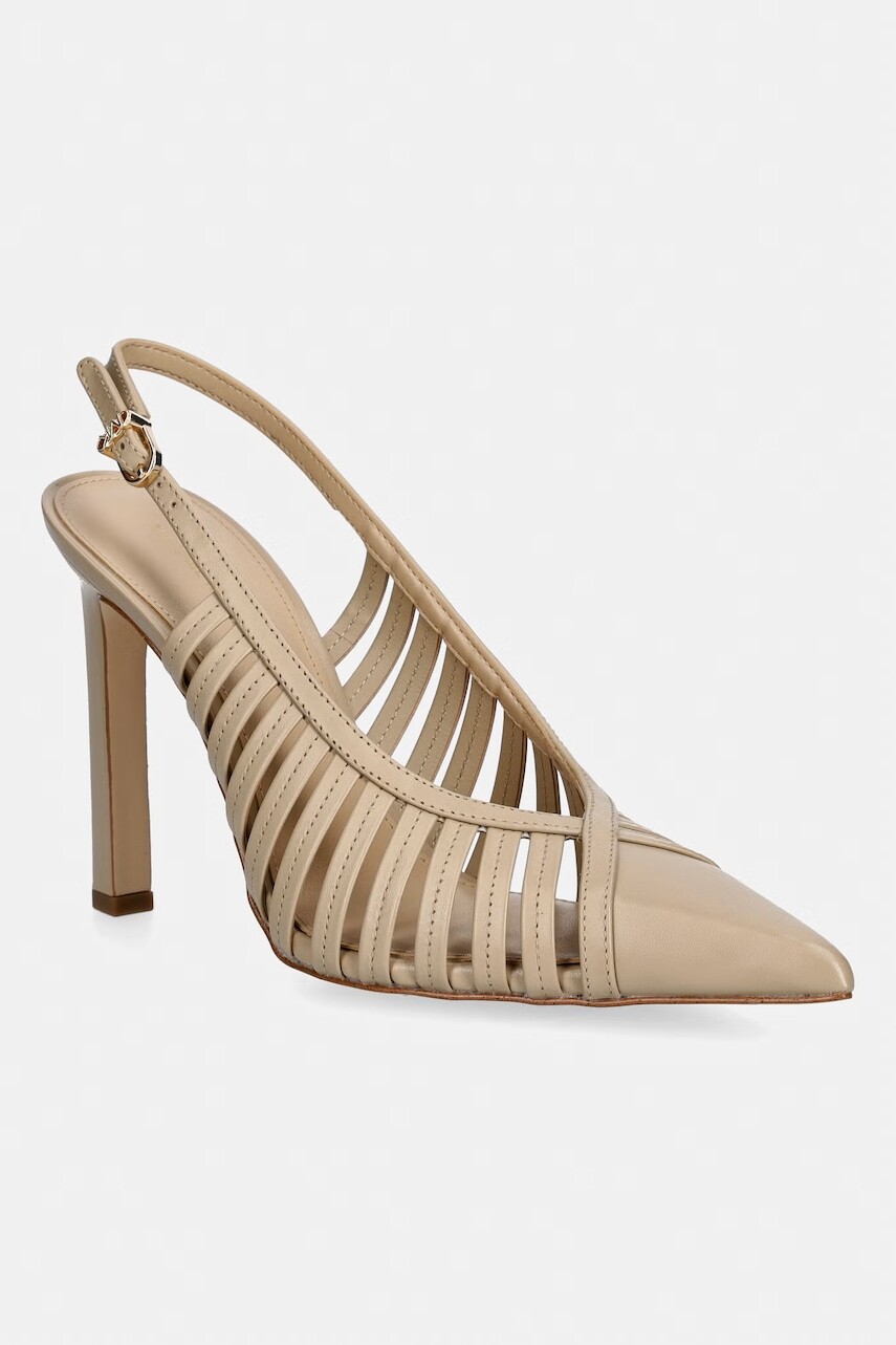 MICHAEL Michael Kors obuv s ihličkovým opätkom kožená Adriana High Pump