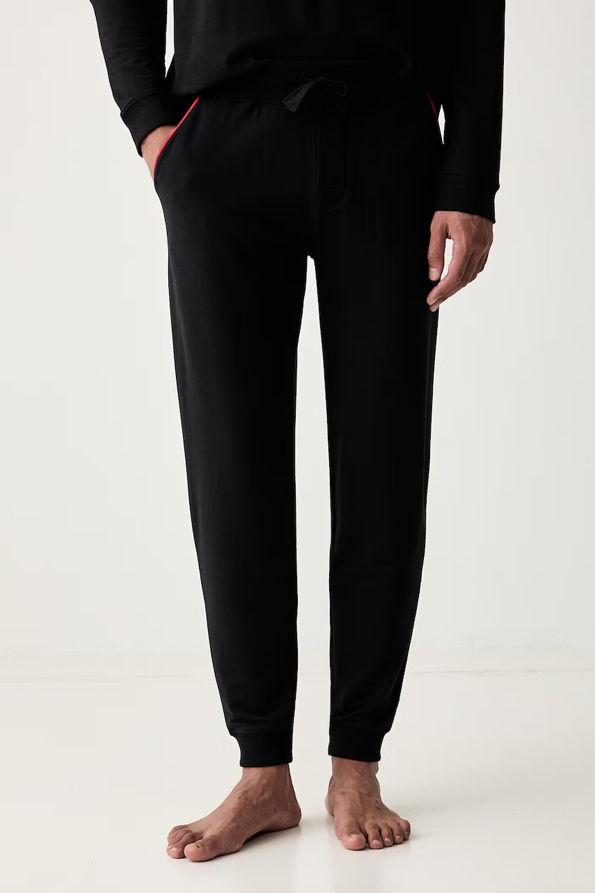 HUGO nohavice loungewear pánske s bavlnou NOAH PANTS