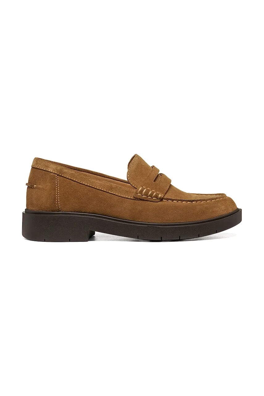 Geox loafery dámske semišové D SPHERICA EC1 B