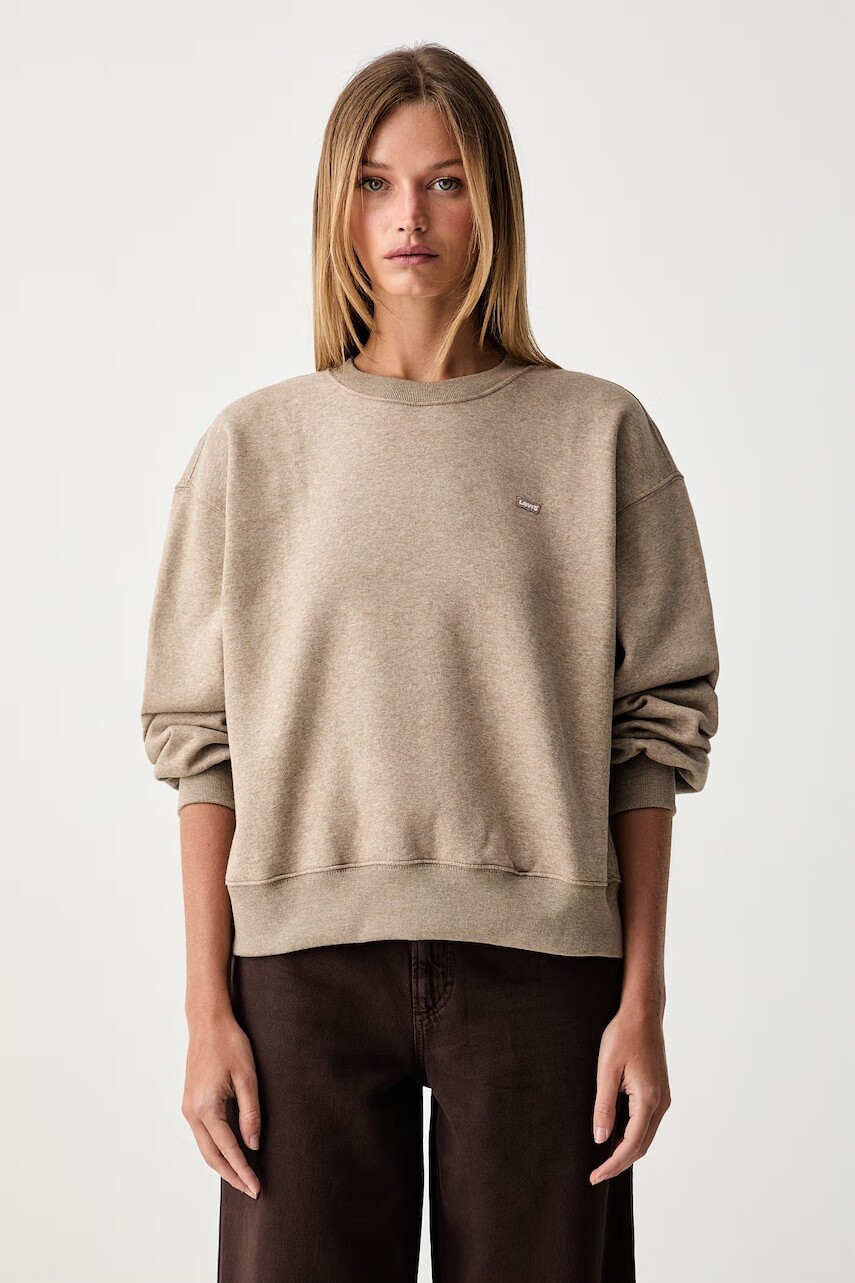 Levi's mikina dámska s bavlnou EVERYDAY CREW