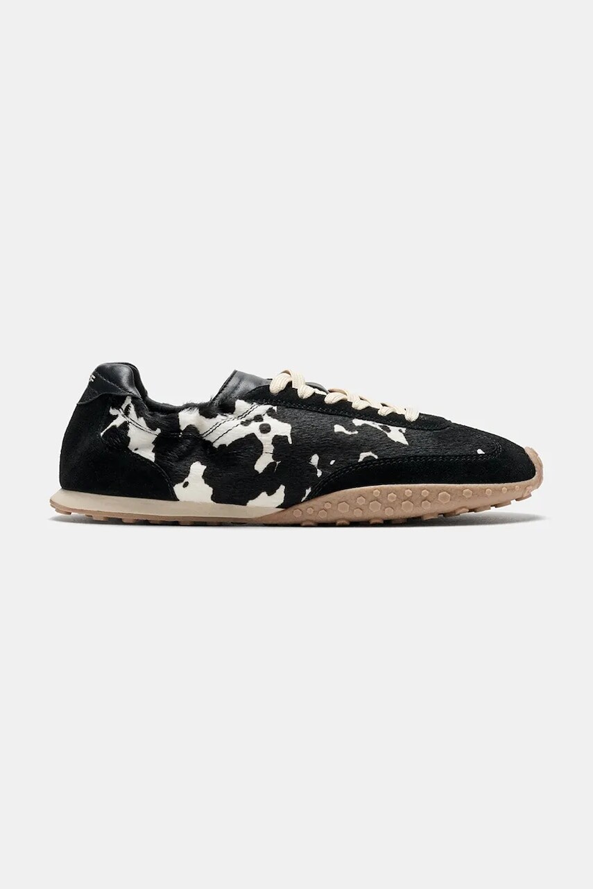 Hoff BRIDGE COW PRINT BLACK sneakers dámske kožené