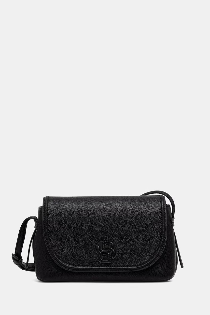 BOSS crossbody kabelka dámska z imitácie kože Anett Flap Crossbody