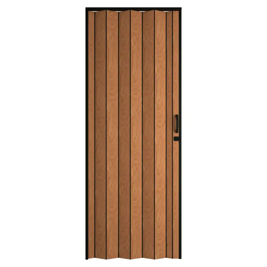 Zhrňovacie dvere PVC Blacktie Roble Dorado