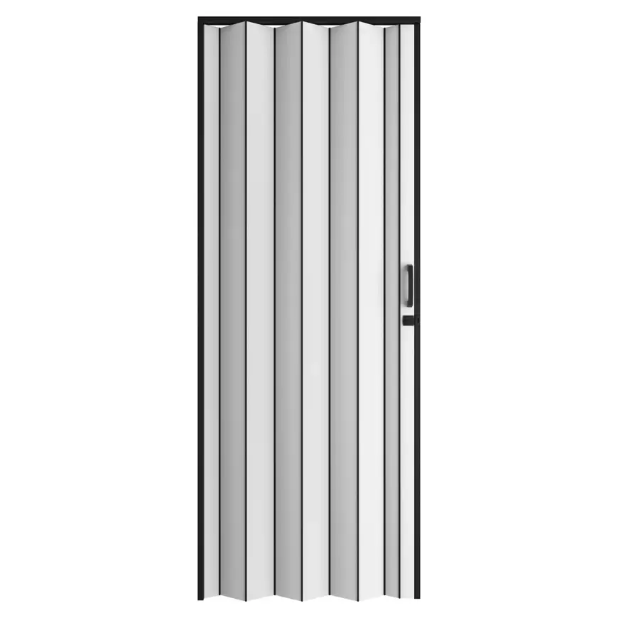 Zhrňovacie dvere PVC Blacktie Off-White