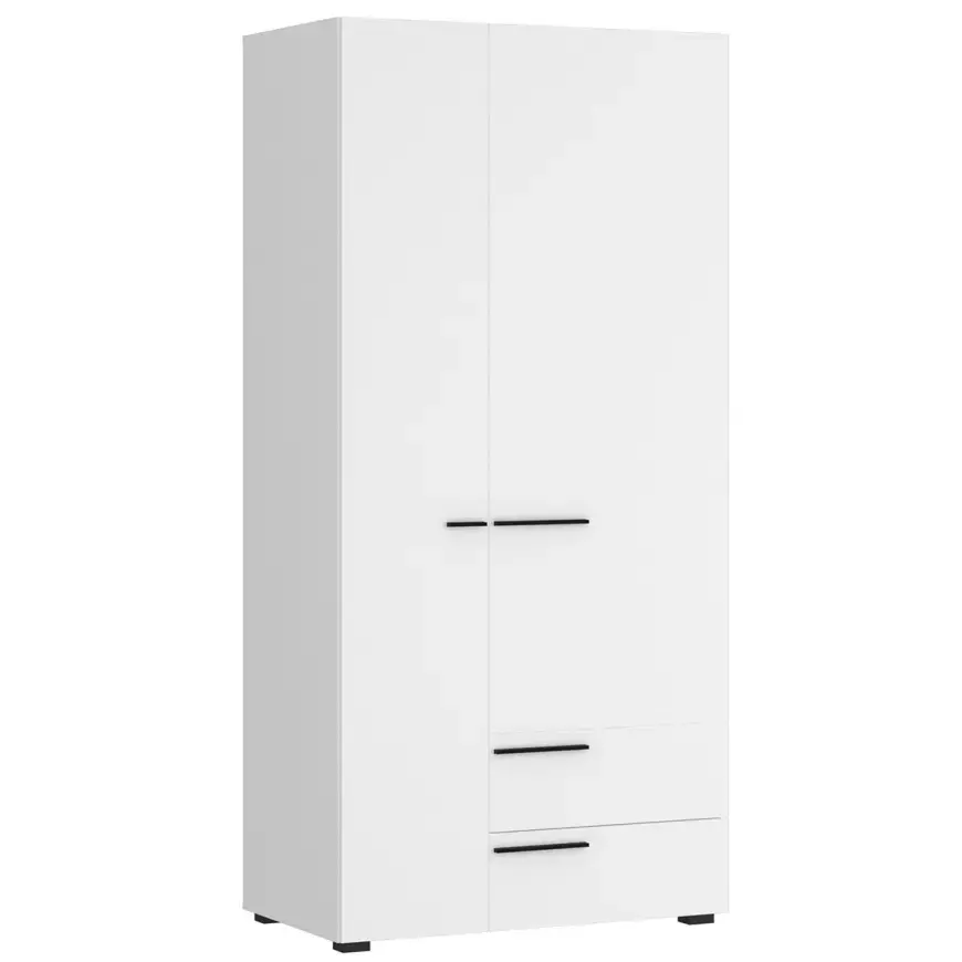 Skriňa Marlow MRLS02 2D2S biela alpská