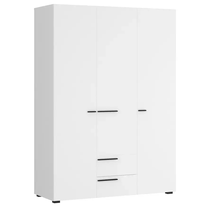 Skriňa Marlow MRLS03 3D2S biela alpská