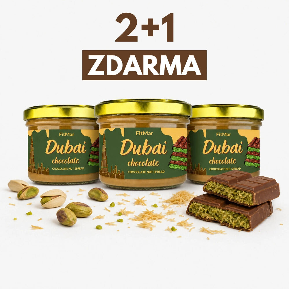 2+1 ZADARMO Krém s príchuťou dubajskej čokolády