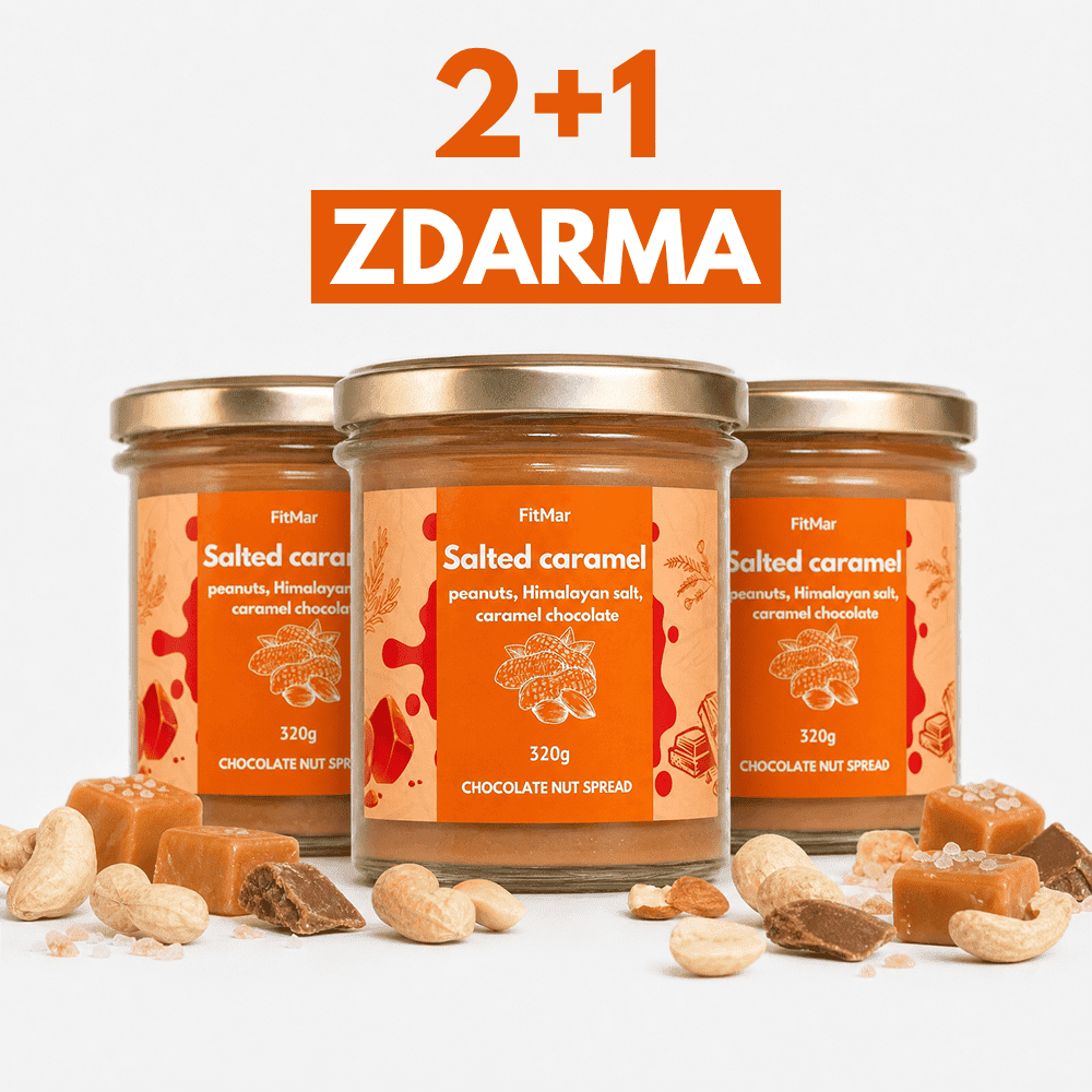 2+1 ZADARMO Arašidový slaný karamel