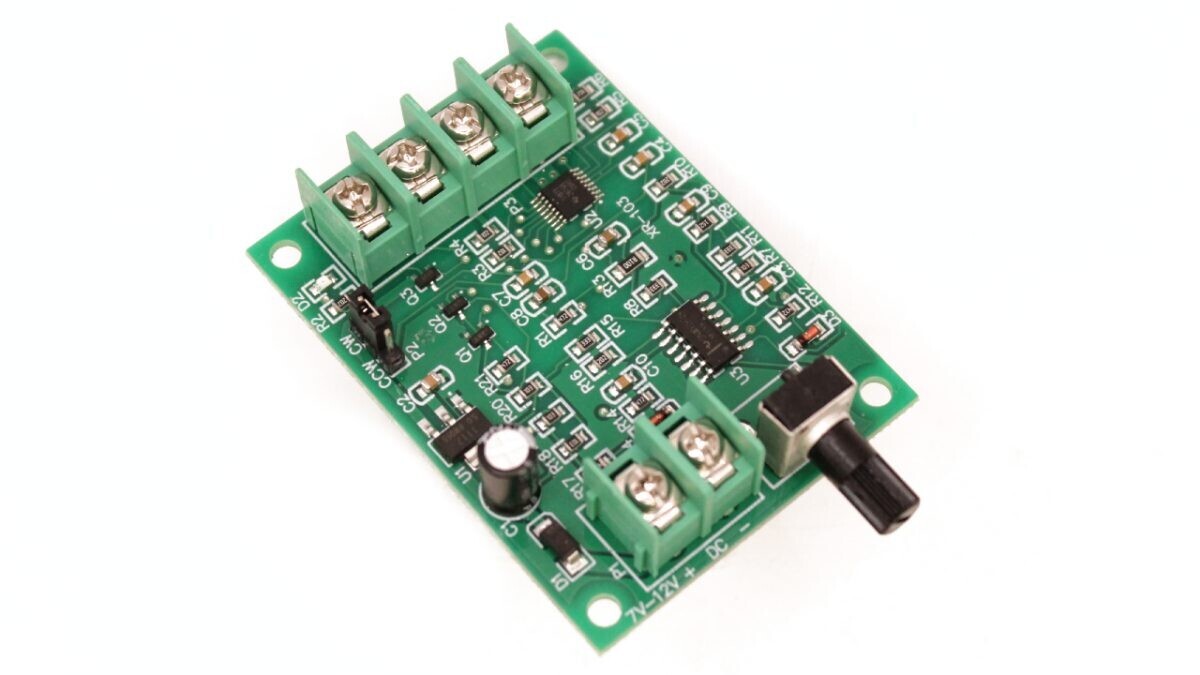 Modul trojfázového regulátora pre BLCD outrunnerové motory - 7-12V DC, 1,2A, CW/CCW