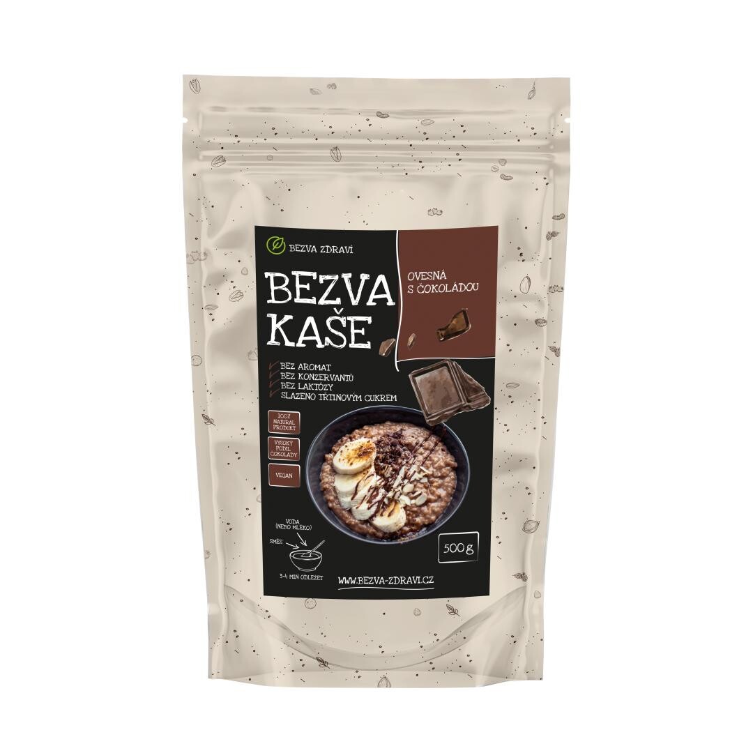 BEZVA MÜSLI Ovesná kaša s čokoládou 500 g