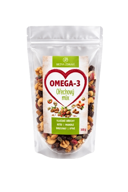 BEZVA MÜSLI Omega-3 orechový mix 350 g