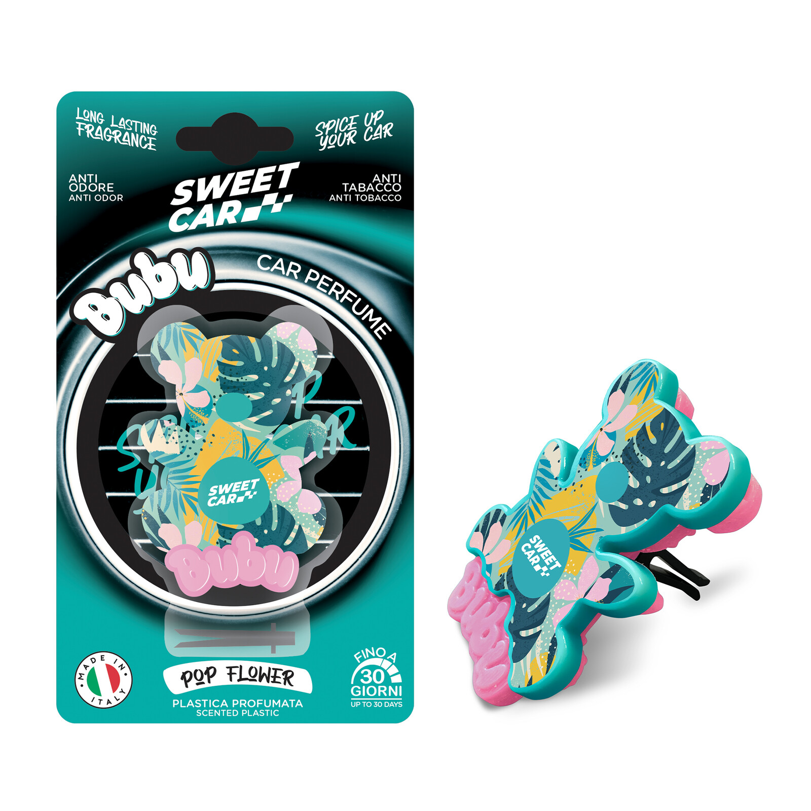 Sweet Home Collection Vôňa do auta Pop Flower Car Perfume