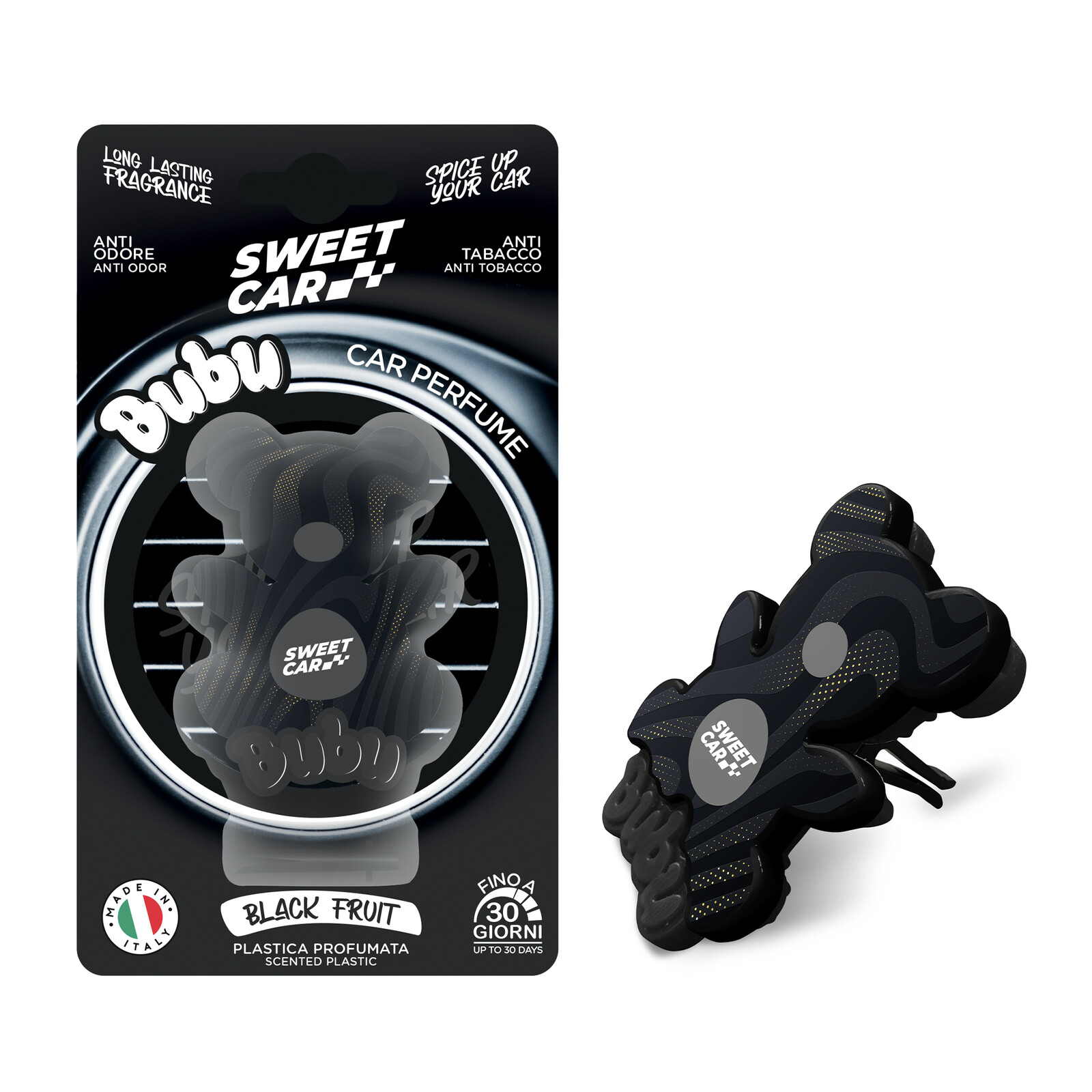 Sweet Home Collection Vôňa do auta Black Fruit Car Perfume
