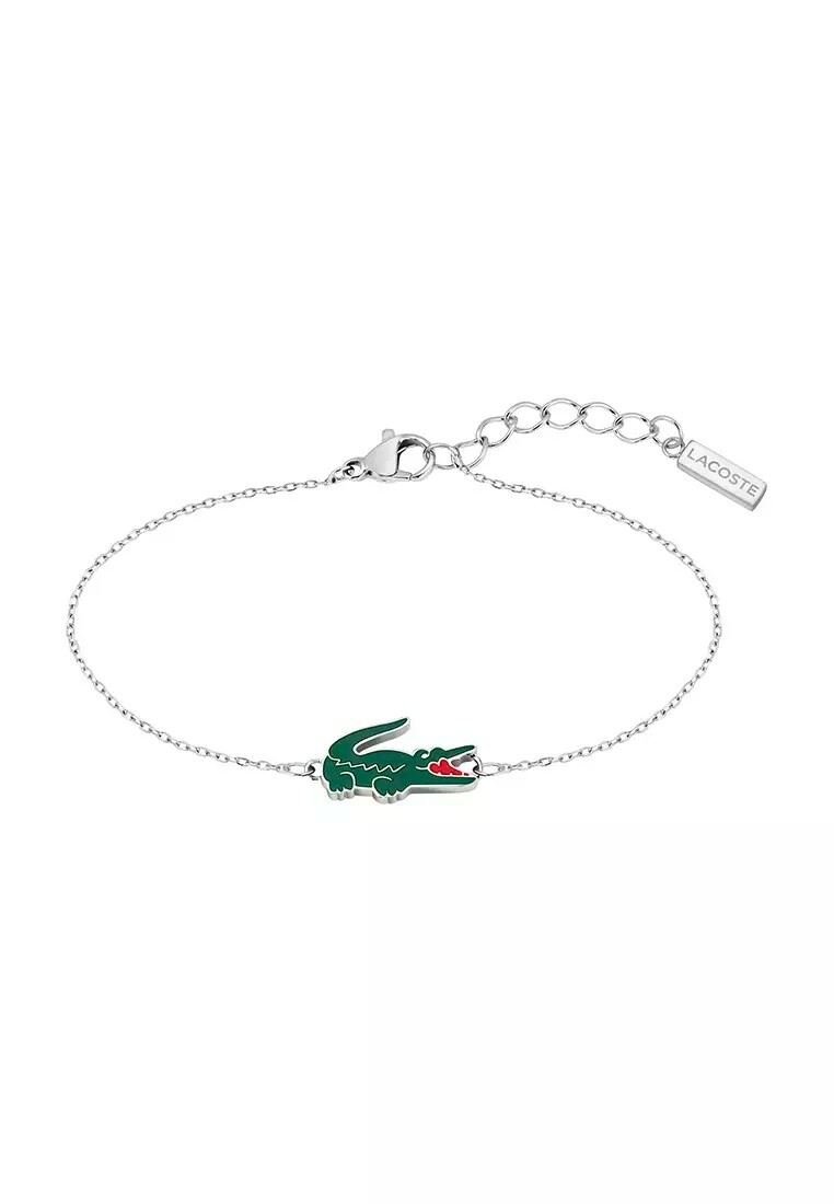 Lacoste Oceľový náramok pre ženy Crocodile 2040623