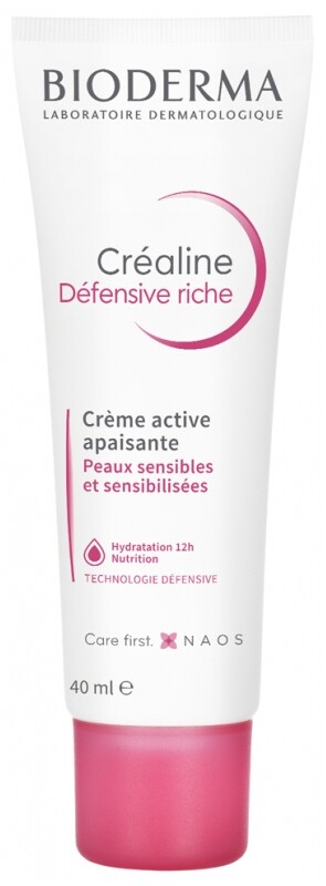 Bioderma Upokojujúci pleťový krém Créaline Defensive Rich (Soothing Active C ream) 40 ml
