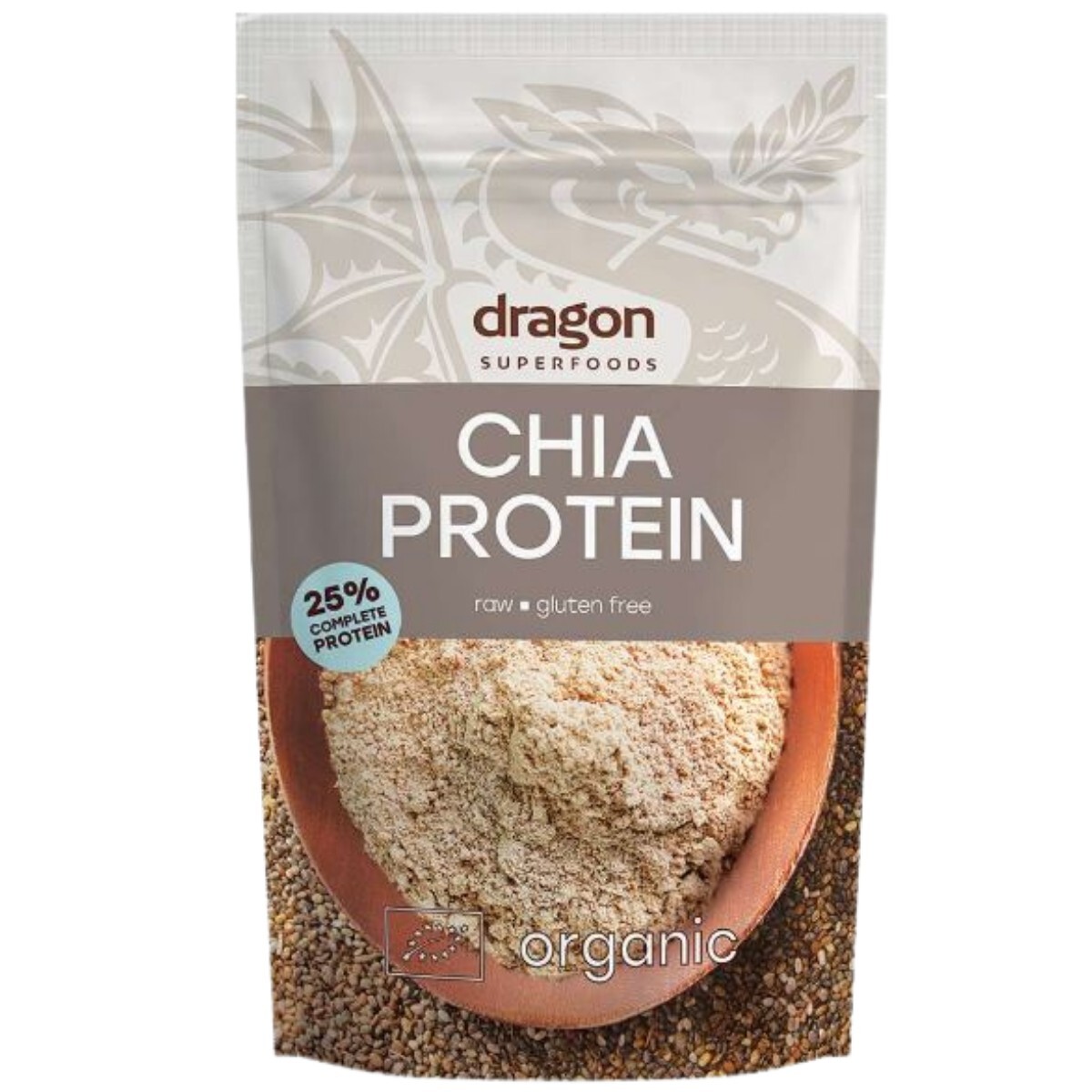 Dragon Superfoods Chia proteín BIO 200 g