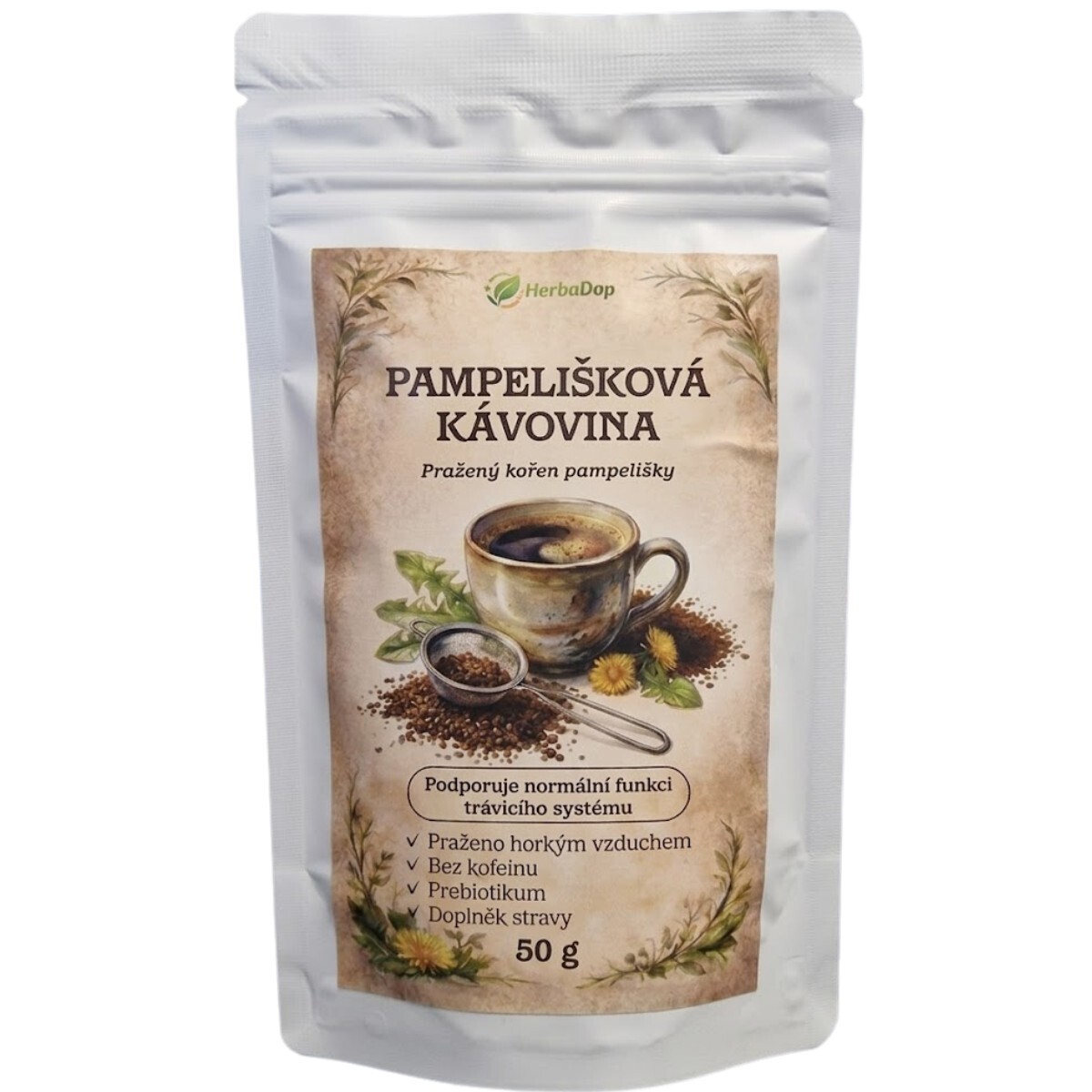 HerbaDop Púpavová kávovina - hrubá 50 g