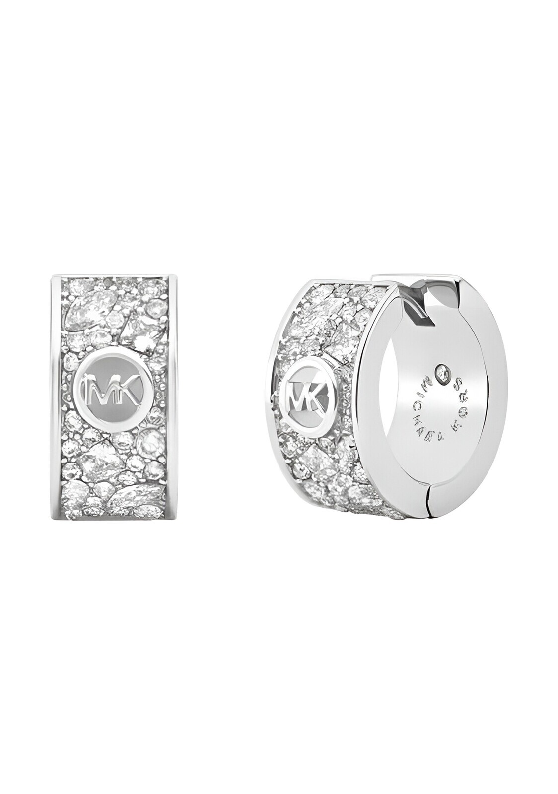 Michael Kors Luxusné kruhové náušnice Premium MKJ0244040K