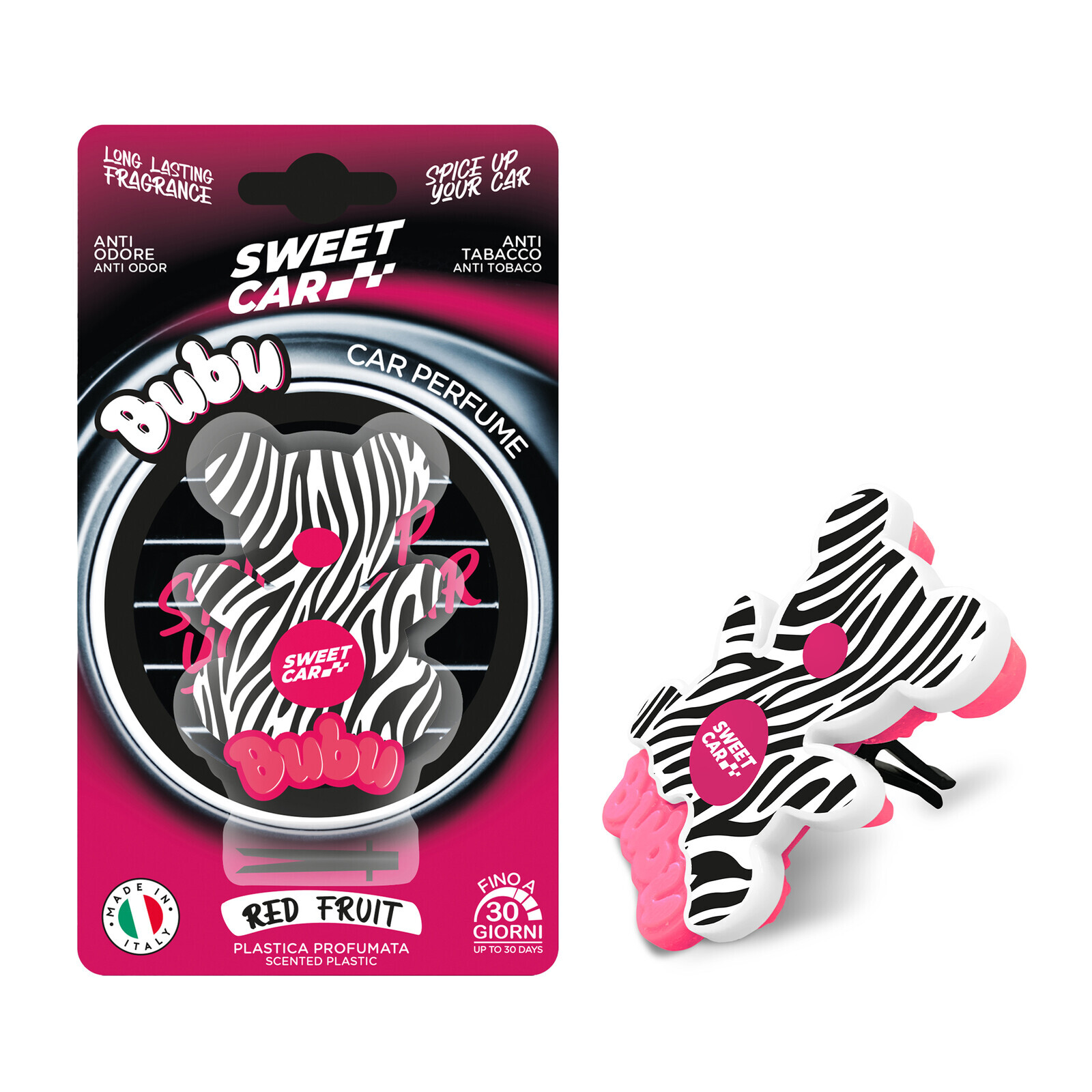 Sweet Home Collection Vôňa do auta Red Fruit Car Perfume