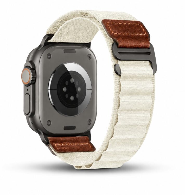 eses Alpský tah pre Huawei Watch Fit 3, 4, 4 Pro, 5 a 5 Pro - Béžový