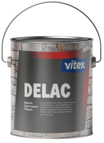 VITEX DELAC - Akrylový lak na kameň transparentný, 2,5 L