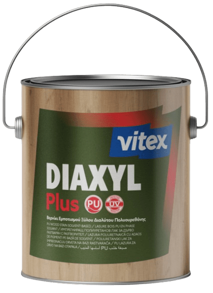 VITEX DIAXYL PLUS - Rozpúšťadlová tenkovrstvá lazúra na drevo (2406 - oregon, 0,75 L)