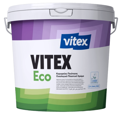 VITEX ECO - Ekologická umývateľná interiérová farba biela, 10 L