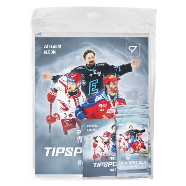 Sportzoo Hokejové kartičky Tipsport ELH 2025/2026 Play off Starter Pack
