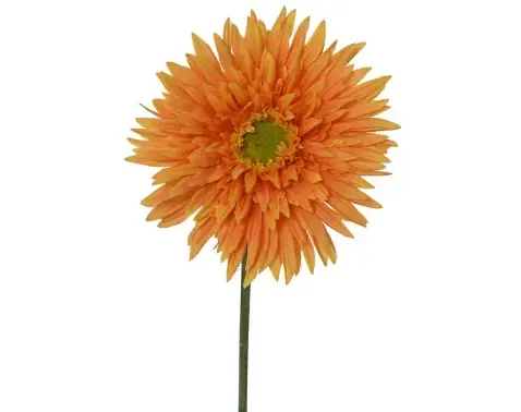 Umelý kvet Chryzantéma 54 cm, oranžová%