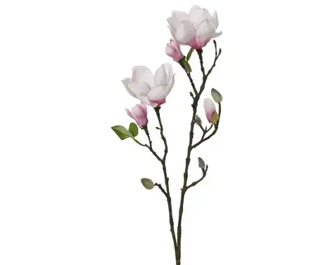 Umelý kvet Magnolia 76 cm, ružová%