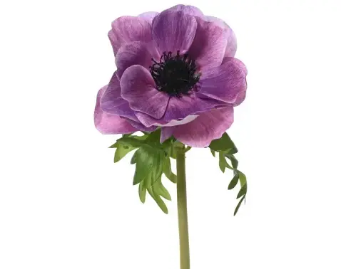 Umelá kvetina Vlčí mak 50 cm, fialová%