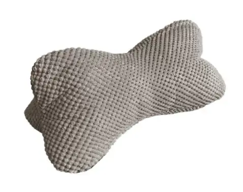 Vankúš na čítanie Lese 18x35 cm, taupe%