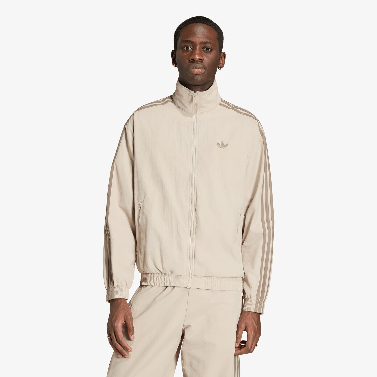 Bunda adidas Firebird Woven Track Top Khaki Three M
