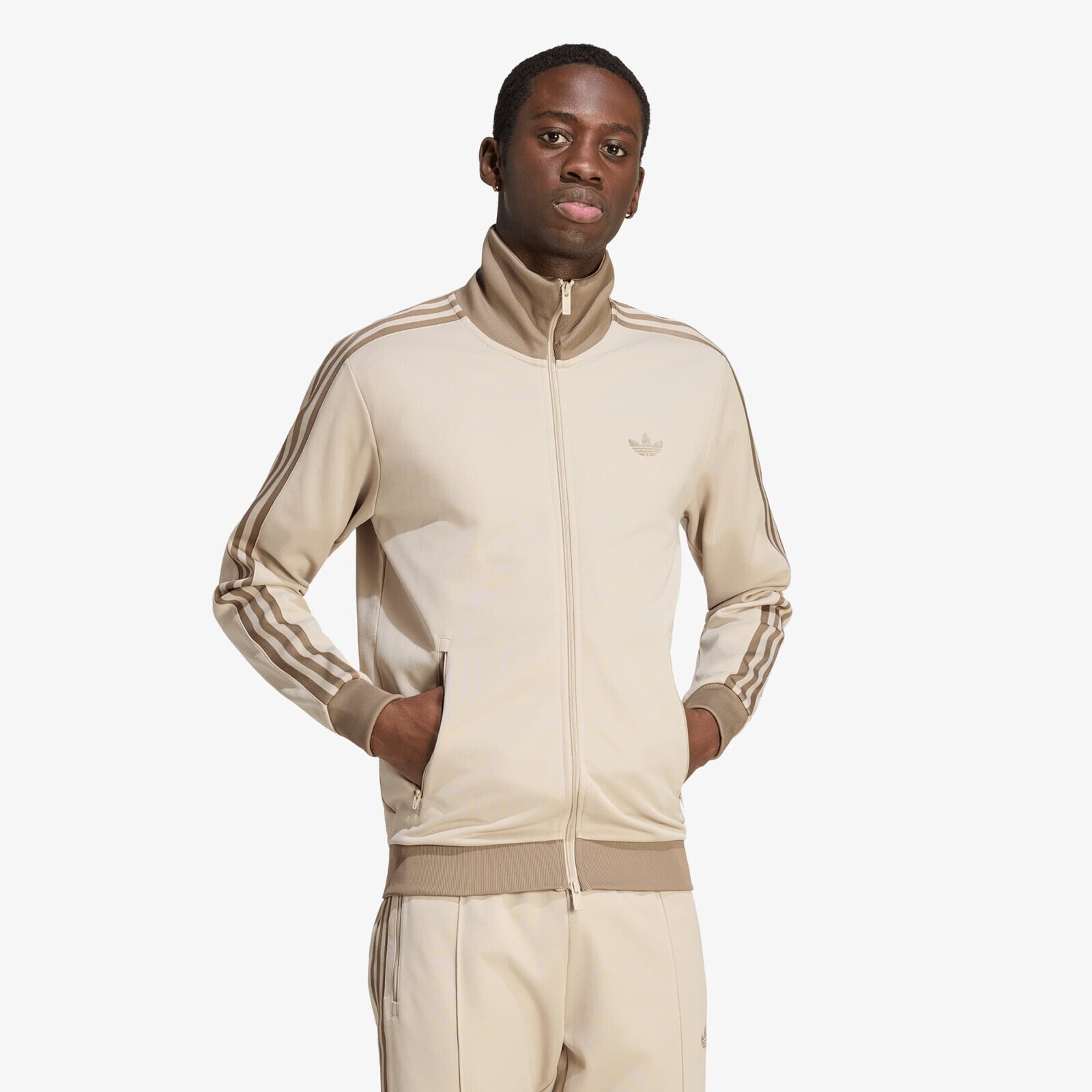 Mikina adidas Classic Track Top Khaki Three S