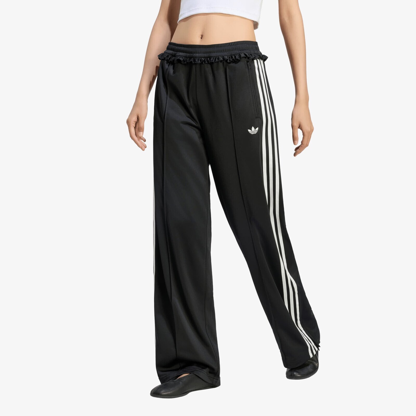 Tepláky adidas Pleated Firebird Track Pants Black L