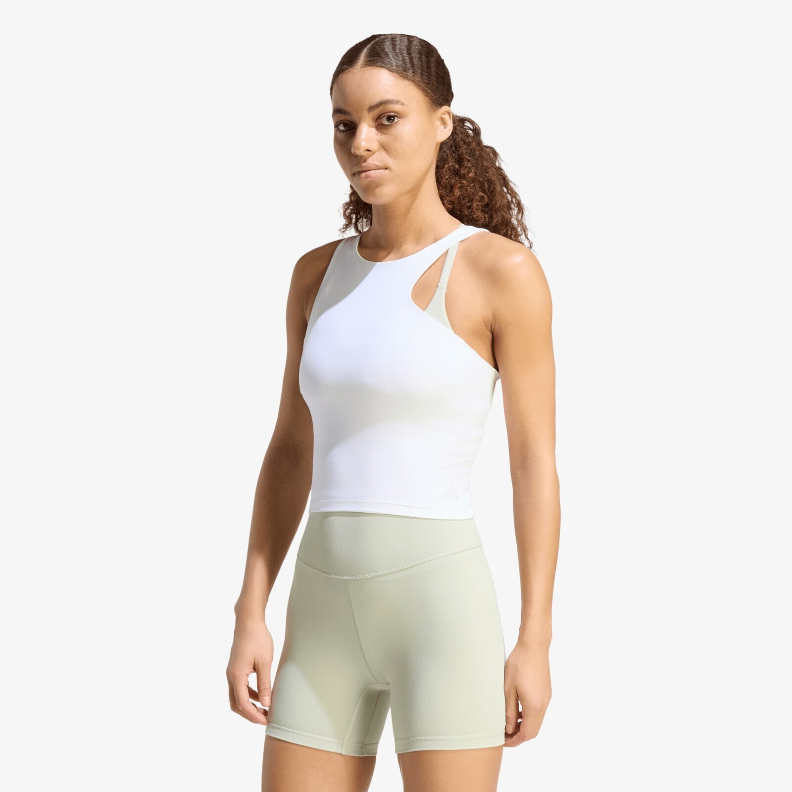 Tielko adidas All Me Tank Top White S