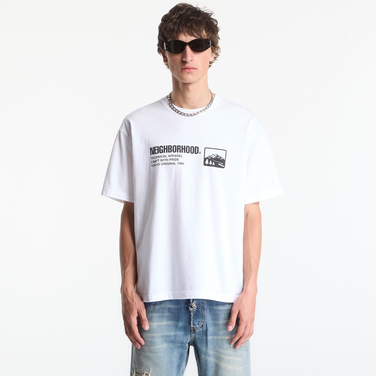 Tričko NEIGHBORHOOD Nh . Tee Ss-10 White XL