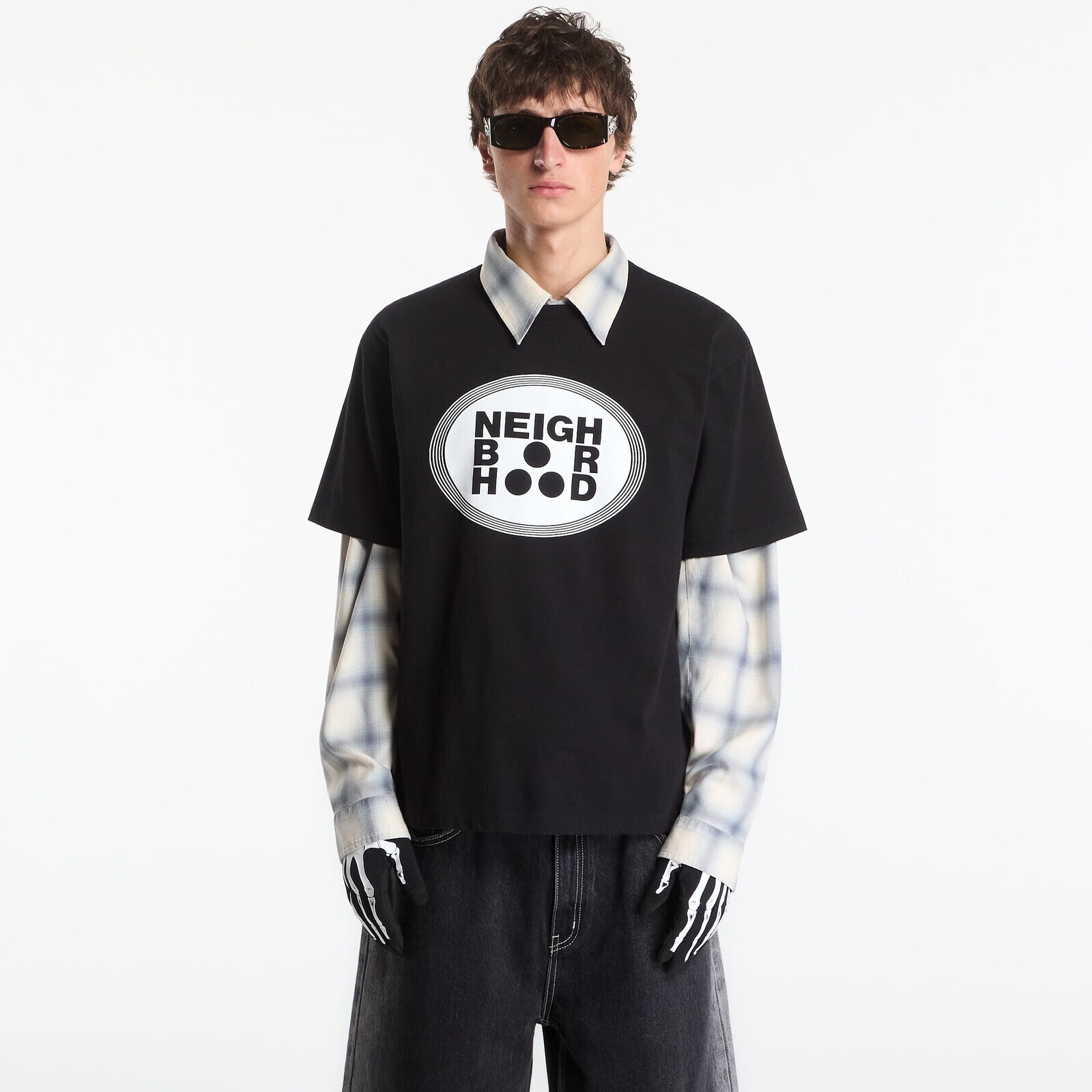 Tričko NEIGHBORHOOD Nh . Tee Ss-16 Black L