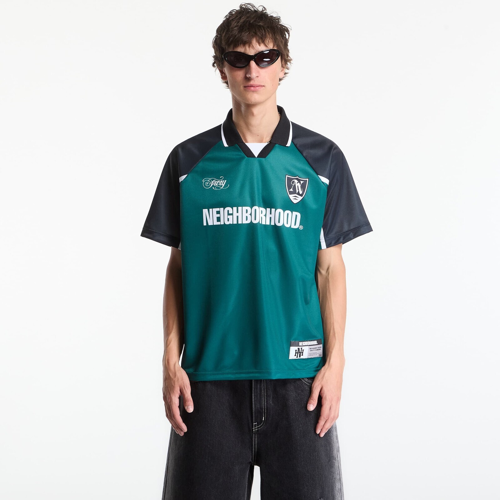 Tričko NEIGHBORHOOD Game Shirt Ss Green S
