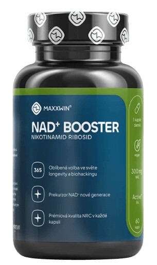 Maxxwin nad+booster 60 kapslí