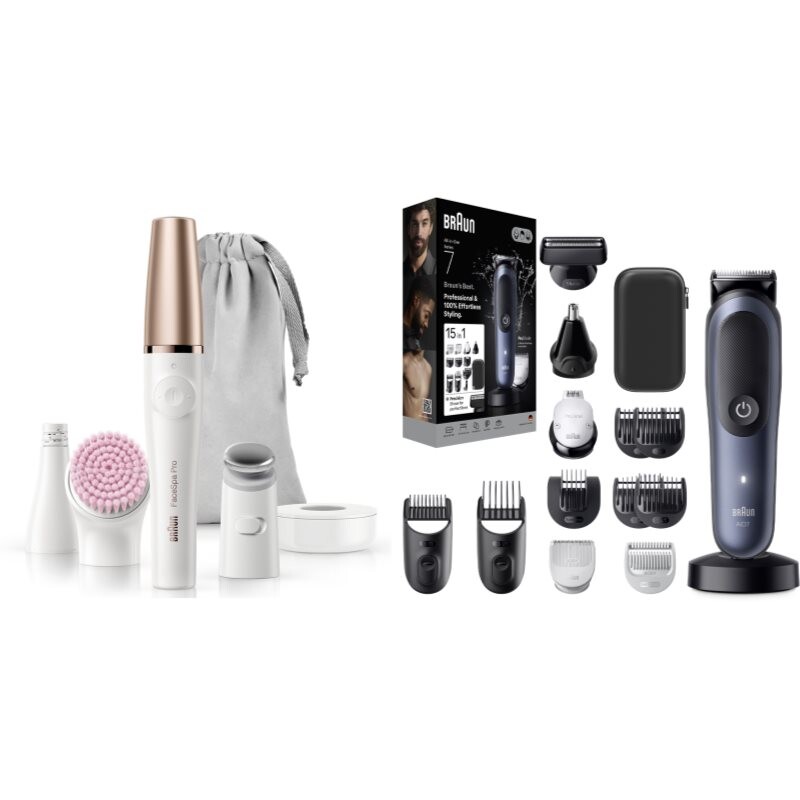 Braun Face SE912 & All-In-One Series 7 sada na pleť, vlasy a bradu