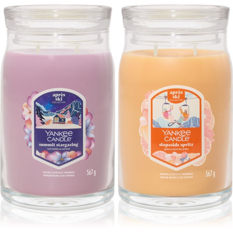 Yankee Candle Seasonal Duo - Summit Stargazing & Slopeside Spritz sada