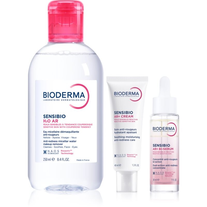 Bioderma Sensibio AR+ sada pre citlivú pleť so sklonom k začervenaniu