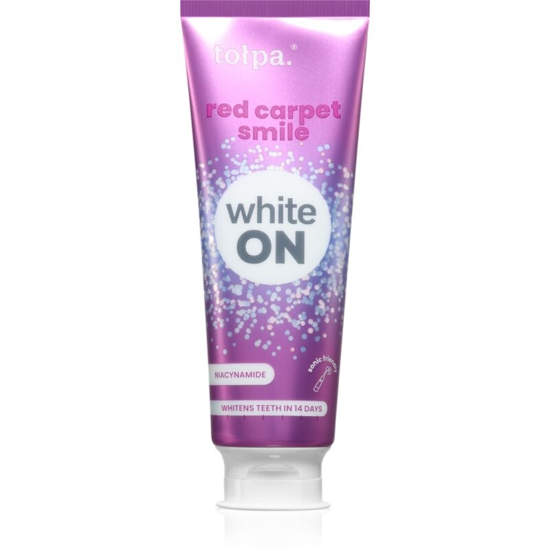 Tołpa On White Red Carpet Smile bieliaca zubná pasta 75 ml