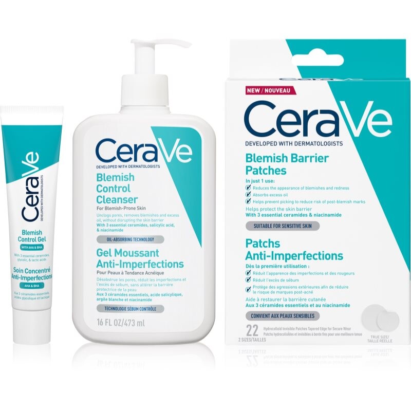 CeraVe Cleansers Blemish Control Cleanser sada pre problematickú pleť