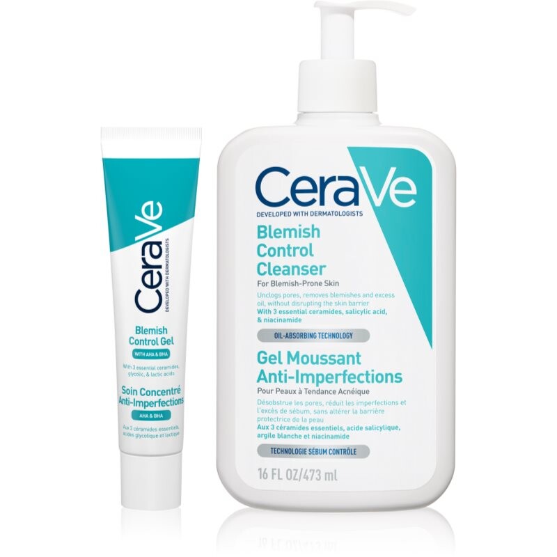 CeraVe Blemish Control Cleanser sada proti nedokonalostiam pleti