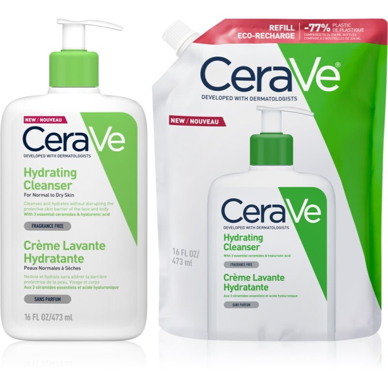 CeraVe Hydrating Cleanser sada s hydratačným účinkom