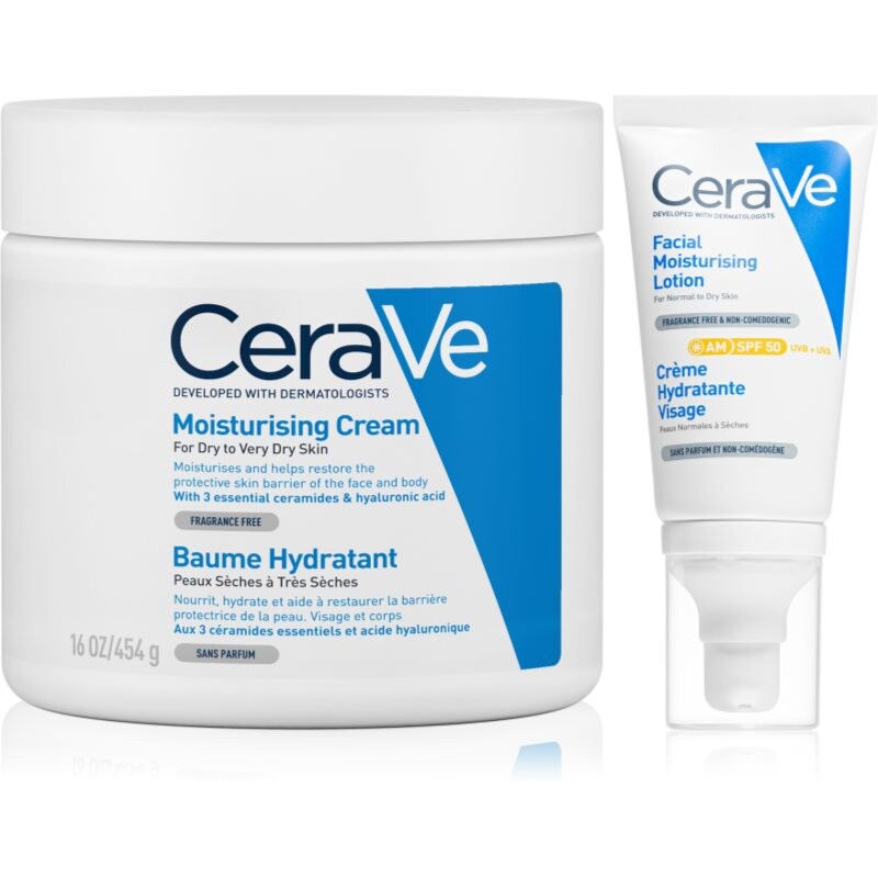 CeraVe Moisturizers sada pre intenzívnu hydratáciu